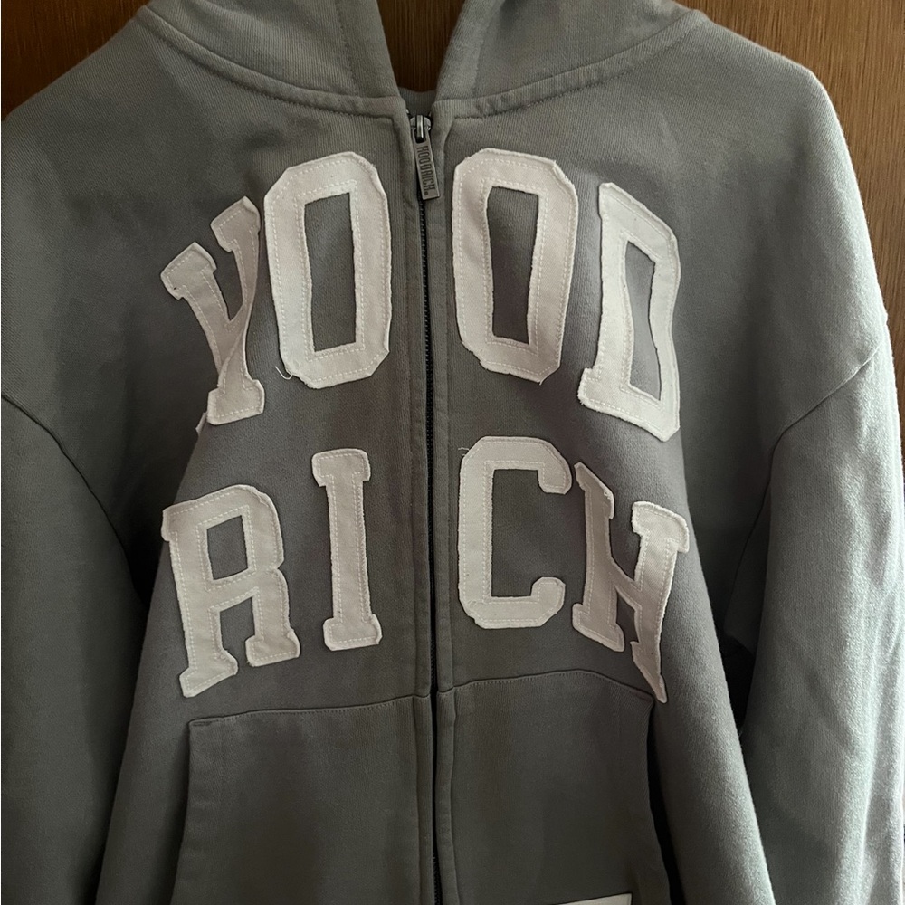 Kids Gray Hoodie Jacket
